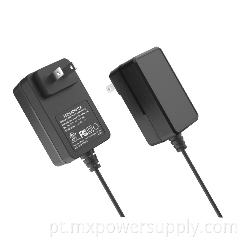 12V3A power adapter with UL FCC CE GS KC PSE BIS